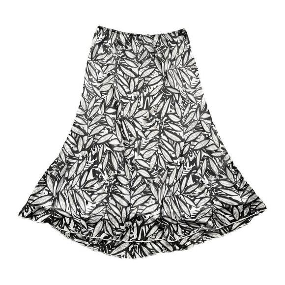 midi floral mesh skirt - Picture 1 of 3